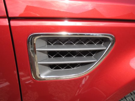 Side Vent Surrounds CHROME - Click Image to Close